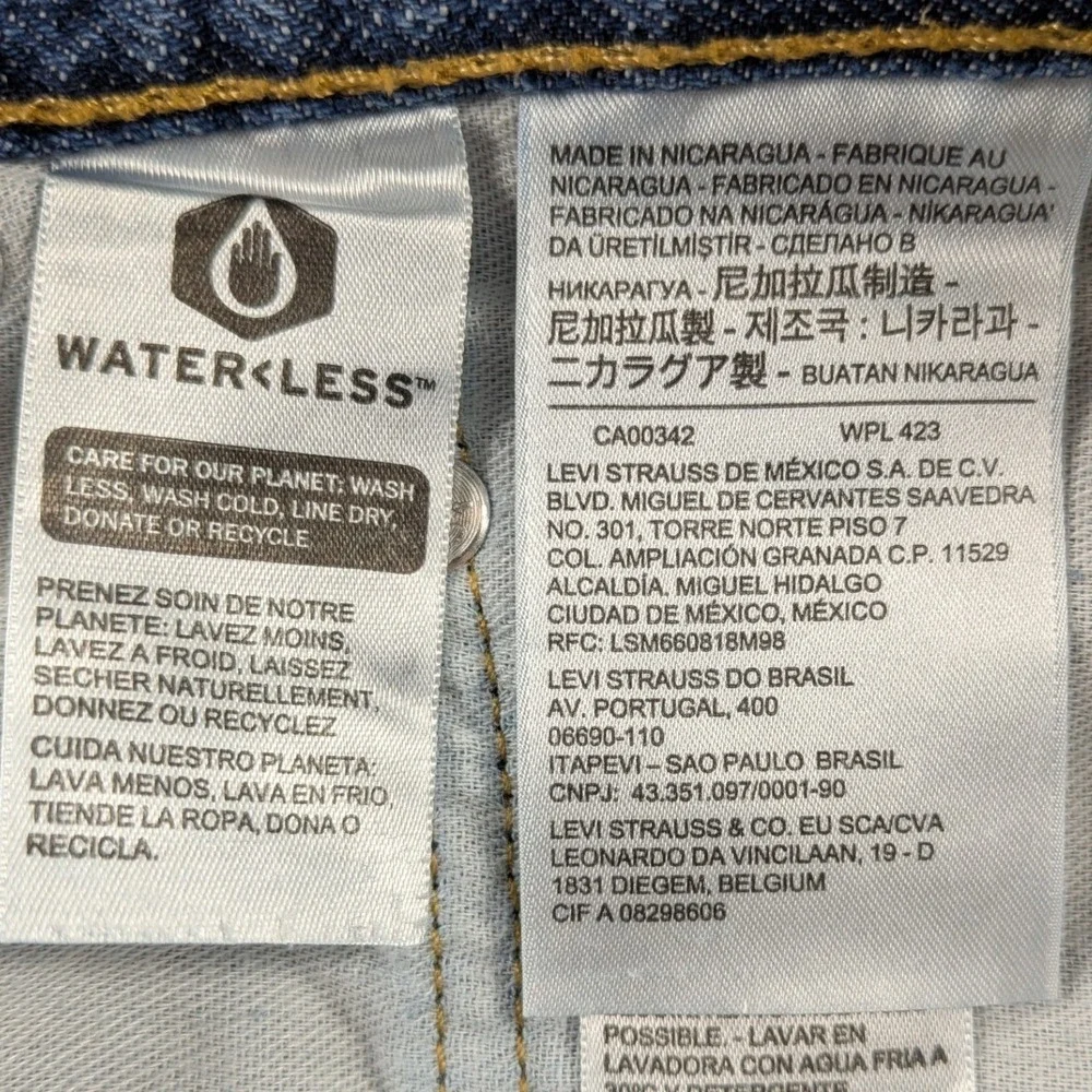Levi's Shorts 550 Mens 38 Med Wash Denim Relaxed Fit Cotton Dad Jorts Grandpa‎